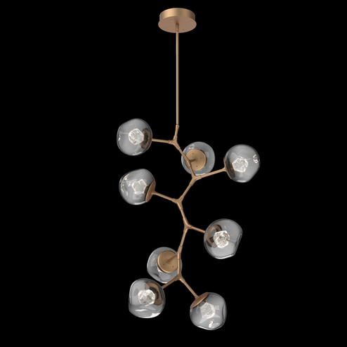 Luna Modern Vine Chandelier (1289|CHB0095-VB-NB-ZS-001-L3)