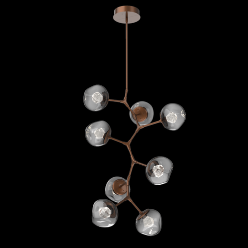 Luna Modern Vine Chandelier (1289|CHB0095-VB-BB-ZS-001-L3)