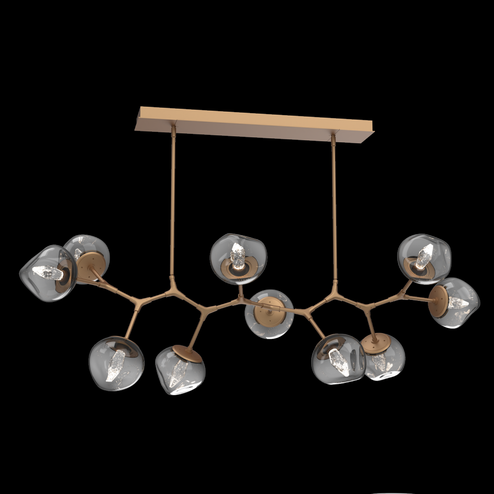 Luna Modern Branch Chandelier (1289|PLB0095-BC-NB-GS-001-L1)