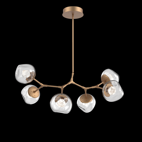 Luna Modern Branch Chandelier (1289|PLB0095-BA-NB-ZC-001-L3)