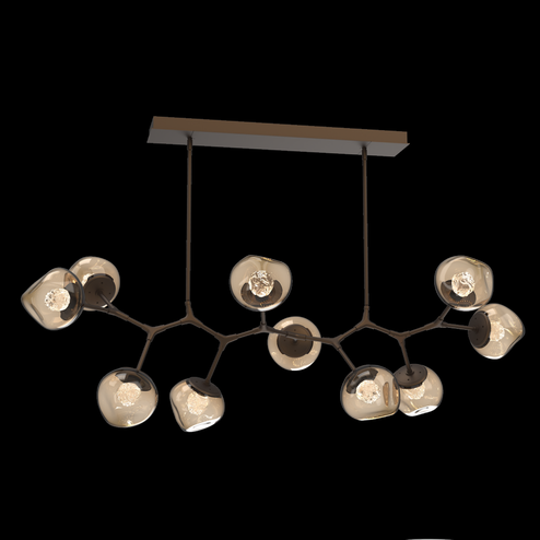 Luna Modern Branch Chandelier (1289|PLB0095-BC-FB-FB-001-L3)