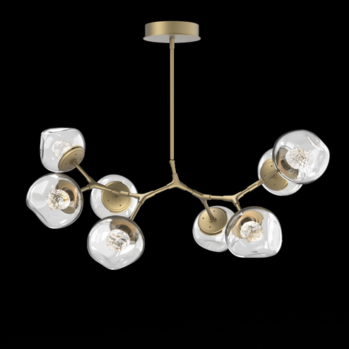 Luna Modern Branch Chandelier (1289|PLB0095-BB-GB-FC-001-L3)