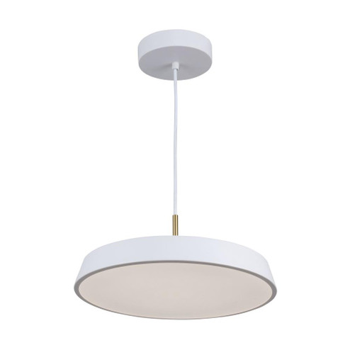 Lexi Collection 1-Light 12'' Pendant White (12|AC6900WH)