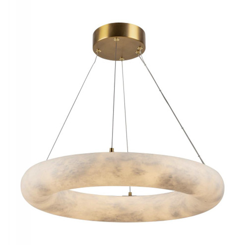 Camila Collection 1-Light 19'' Chandelier Brushed Brass (12|AC7468BR)