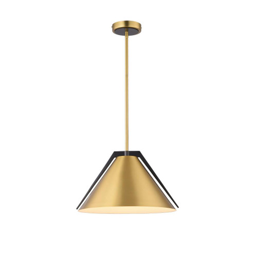 Baltic Collection 1-Light Pendant Brass and black (12|AC11910BR)