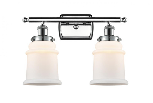 Canton - 2 Light - 16 inch - Polished Chrome - Bath Vanity Light (3442|916-2W-PC-G181)