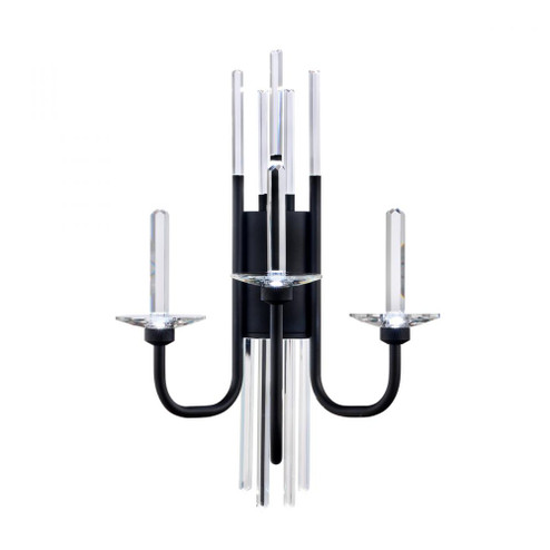 Calliope 3 Light 120/277V Wall Sconce in Soft Silver with Clear Optic Crystal (168|S5703-710O)