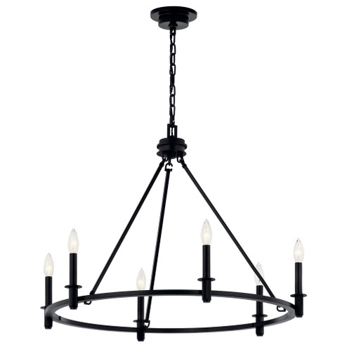 Chandelier 6Lt (10687|52705BK)