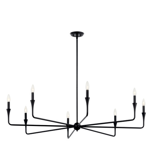 Chandelier 8Lt (10687|52691BK)