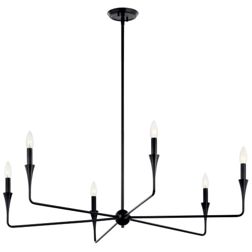 Chandelier 6Lt (10687|52690BK)