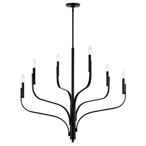 Chandelier 6Lt (10687|52673BK)