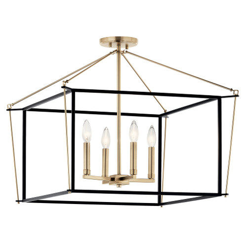 Semi Flush Mount 4Lt (10687|52632CPZ)