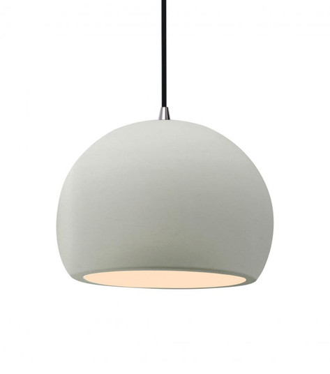 Medium Globe 1-Light Pendant (254|CER-6533-MAT-NCKL-BKCD)