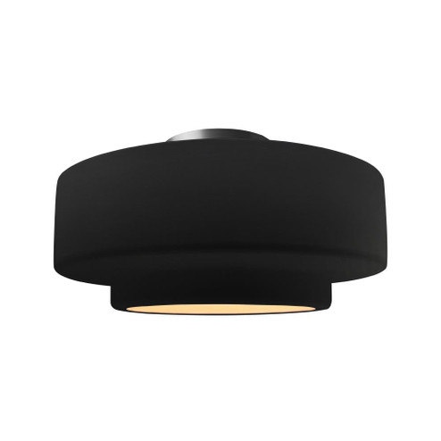 Large Tier Semi-Flush (254|CER-6365-CRB-NCKL)
