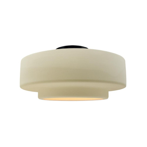 Medium Tier Semi-Flush (254|CER-6363-VAN-MBLK)