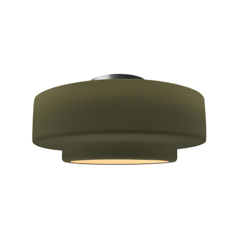 Medium Tier Semi-Flush (254|CER-6363-MGRN-NCKL-LED1-700)