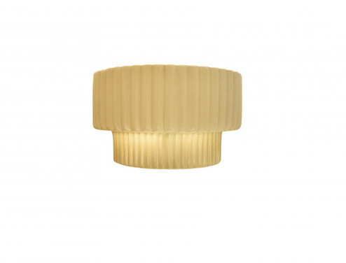 Tier ADA Pleated Wall Sconce (254|CER-5780-MYLW)