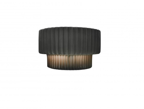 Tier ADA Pleated Wall Sconce (254|CER-5780-GRY)