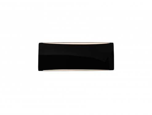 Medium ADA Tapered Arc Wall Sconce (254|CER-5765-BLK)