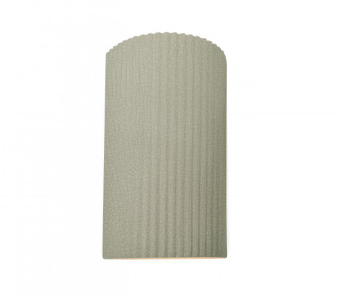 Large ADA Pleated Cylinder Wall Sconce (254|CER-5745-CKC)