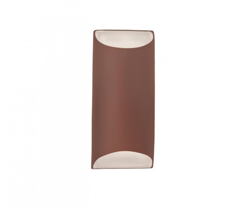 Large ADA LED Tapered Cylinder Wall Sconce (Outdoor) (254|CER-5755W-CLAY)