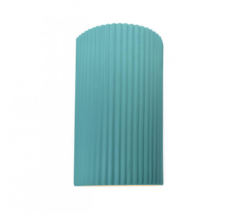 Large ADA LED Pleated Cylinder Wall Sconce (Outdoor) (254|CER-5745W-RFPL)