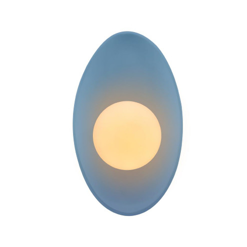 Oval Coupe Wall Sconce (254|CER-3045-SKBL)