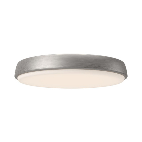 Laval 15-in Brushed Nickel LED Flush Mount (7713|FM503715BN-5CCT)