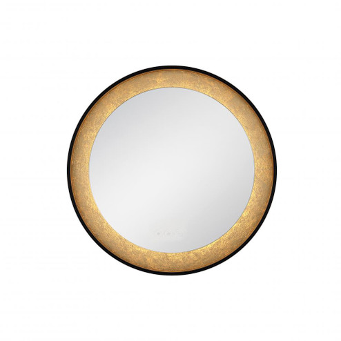 Anya 30'' Round LED Mirror in Black (4304|48086-011)