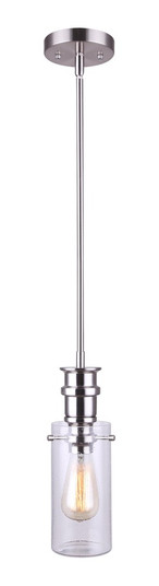 ALBANY, 1 Lt Rod Pendant, Seeded Glass, 60W Type A, 4 3/4'' W x 15'' - 63'' H (801|IPL679A01BN)