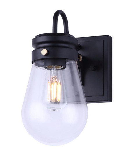 House Matte Black Sconce (801|IWF591B01BK-A)