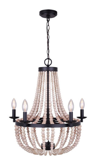 House Black Chandelier (801|ICH721A05BK20)