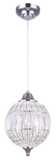 TILLY, 8 1/2'' LED Chain Pendant, Crystal, 15.5W LED (Integrated), Dimmable, 750 (801|LPL145A09CH)