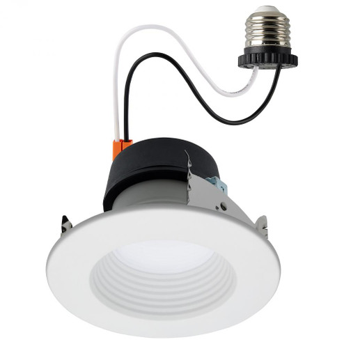 Field Selectable LED Downlight Retrofit; Deep Baffle; 5.8/7/9.5 Watts; 27K/30K/35K/40K/50K CCT; 4 (27|S11882)