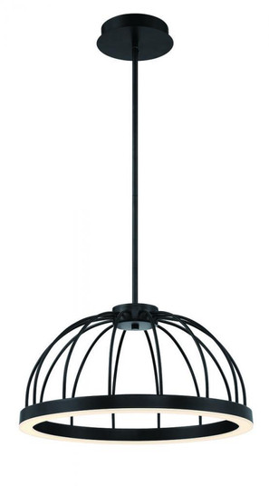 18IN ROUND LED PENDANT,BLK (4304|37987-012)