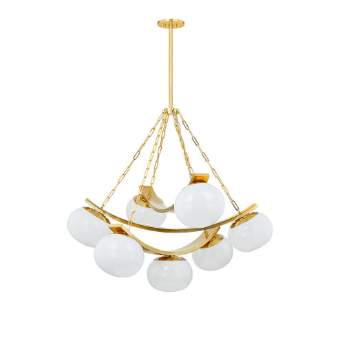 DUXBURY CHANDELIER (57|2107-AGB)