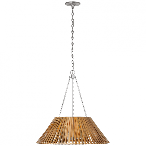 Corinne 24'' Wrapped Hanging Shade (279|MF 5031PN-NTW)