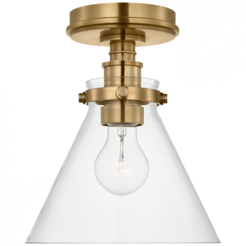 Parkington 9'' Conical Flush Mount (279|CHC 4525AB-CG)