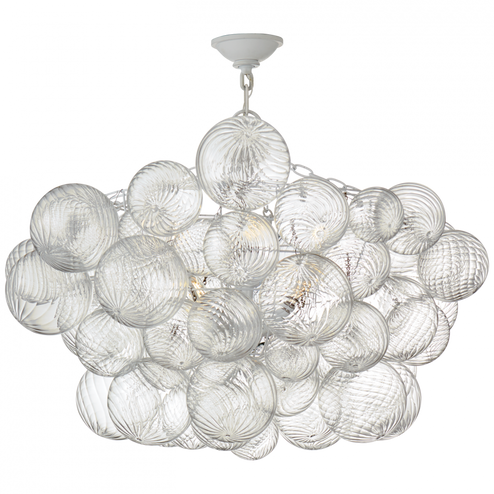 Talia 33'' Semi-Flush Mount (279|JN 4115PW/CG)