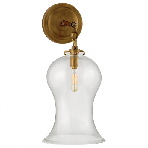 Katie Small Bell Jar Sconce (279|TOB 2225HAB/G1-CG)