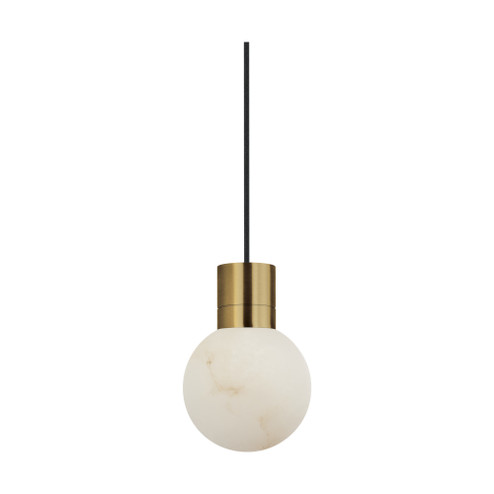 Mina Alabaster Small Pendant (7355|SLPD54130BHAB)