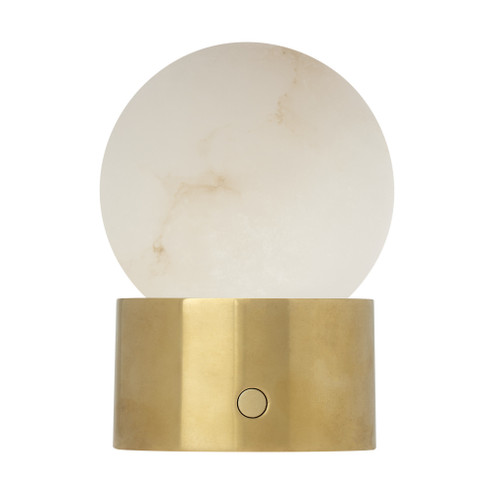 Mina Alabaster Accent Rechargeable Table Lamp (7355|SLTB53027ALBHAB)