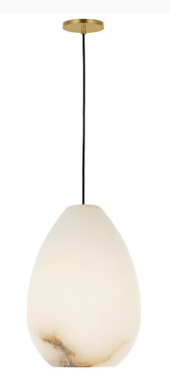 Alina Alabaster Medium Pendant (7355|SLPD544ALBHAB)