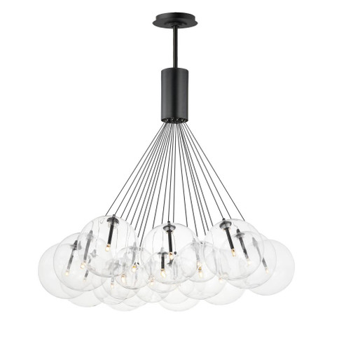Burst-Multi-Light Pendant (94|E25088-18BK)