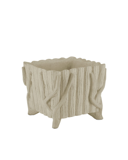 Square Faux Bois Planter (92|2200-0023)