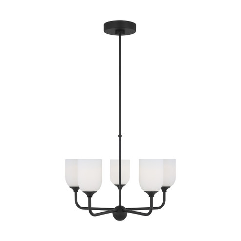 Emile Medium Chandelier (38|GLC1085EN3/MBK)