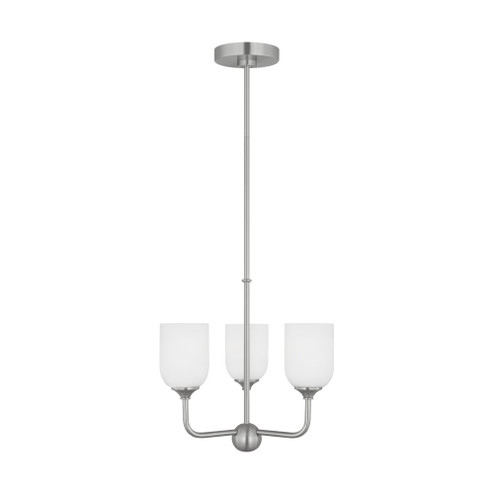 Emile Small Chandelier (38|GLC1073EN3/BS)