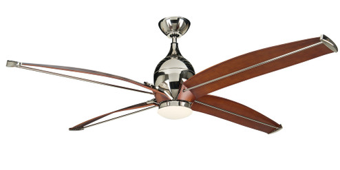 60'' Ceiling Fan w/Blades & LED Light Kit (20|TRD60PLN4)