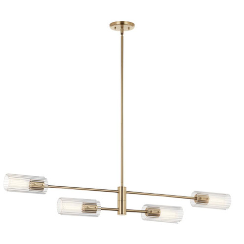 Linear Chandelier 4Lt (10687|52681CPZ)