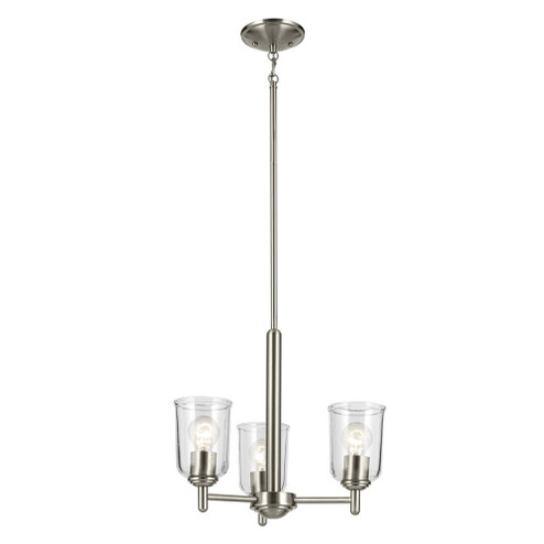 Mini Chandelier 3Lt (10687|43670NICLR)